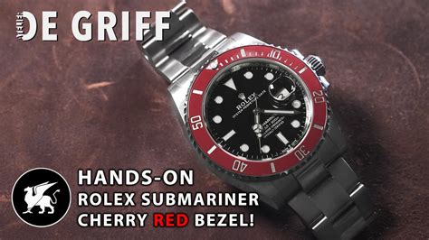 rolex submariner cherry red bezel|rolex submariner blue bezel replacement.